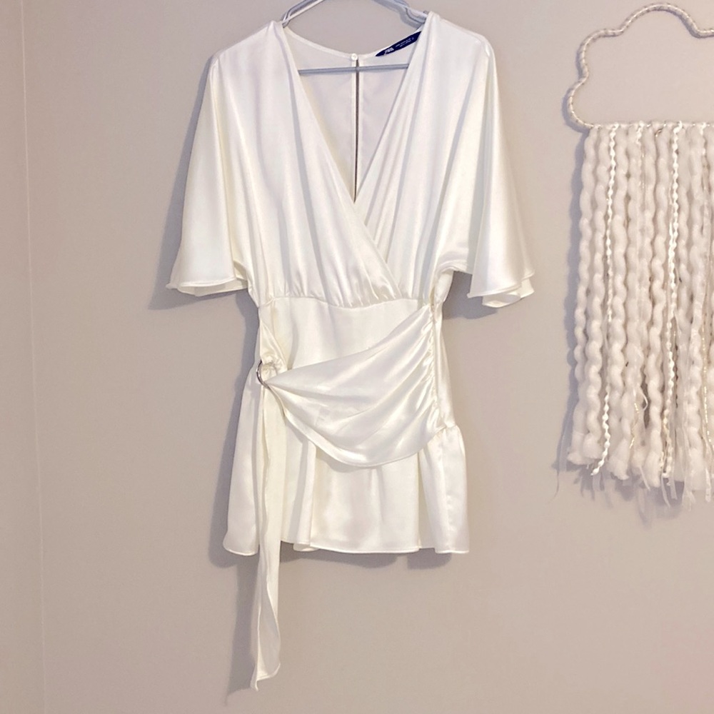 Zara Romper Mini Dress